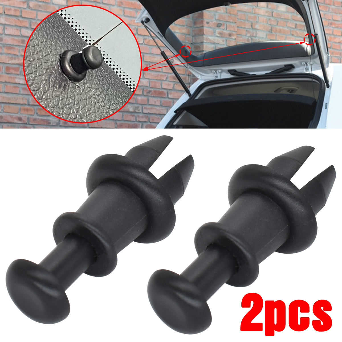 Golf Equipment Holder - 2X For VW GOLF MK5 MK6