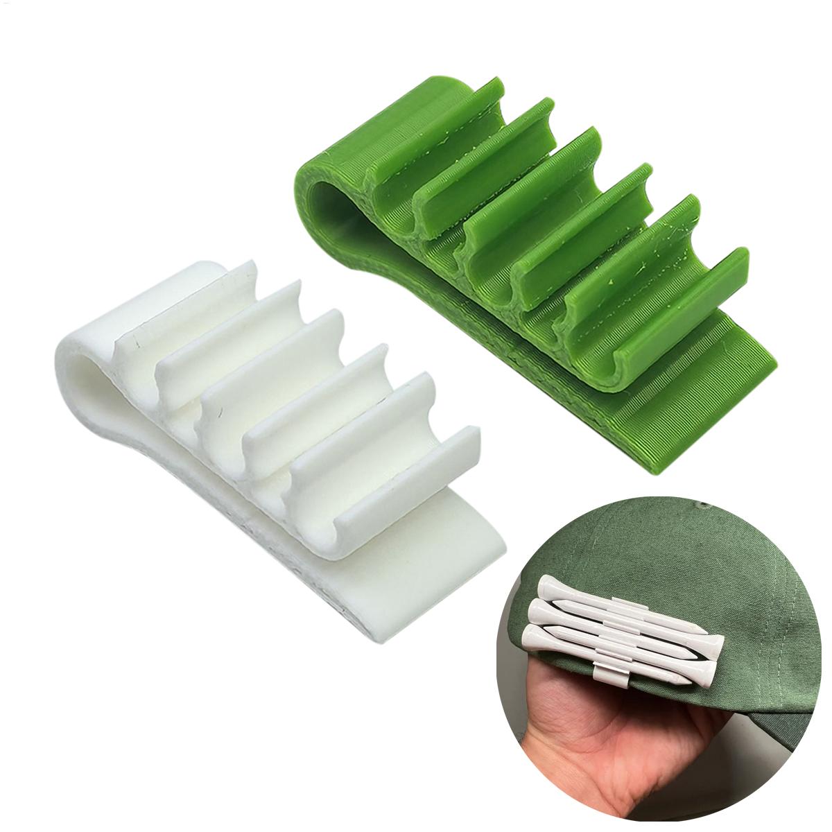 3D Printed Golf Tee Hat Brim C - Golf Equipment Holder recension och pris