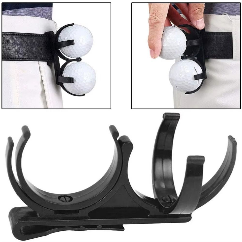 Two-ball Golf Ball Belt Holder - Golf Equipment Holder recension och pris