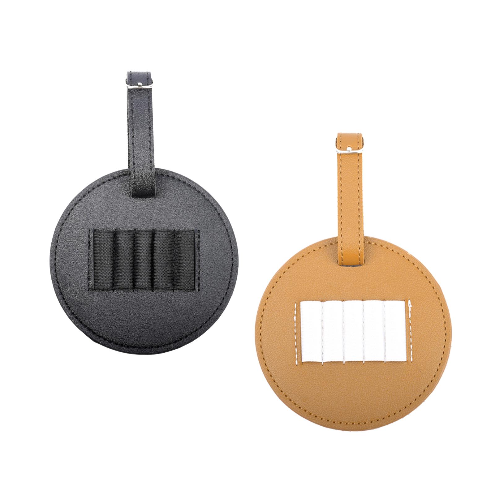 Golf Tee Holder Bag PU Leather - Golf Equipment Holder recension och pris