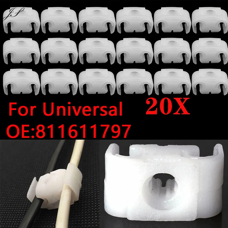 Car Brake Line Hose Clips Doub - Golf Equipment Holder recension och pris