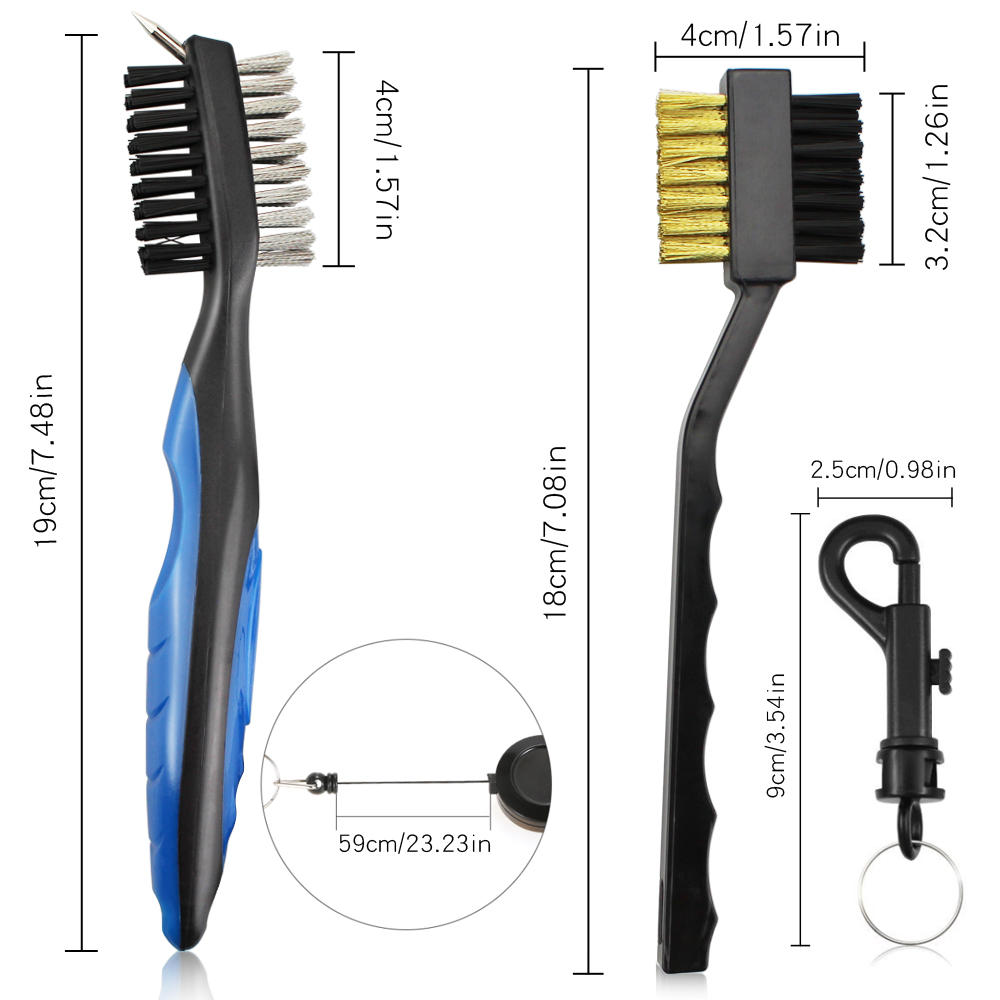 2Pcs/Set Golf Club Brush Golf  - Golf Equipment Sales recension och pris
