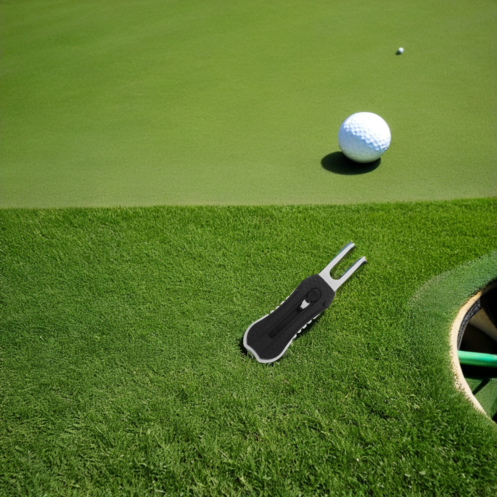 Golf Divot Repair Tool Foldabl - Golf Equipment Essentials recension och pris