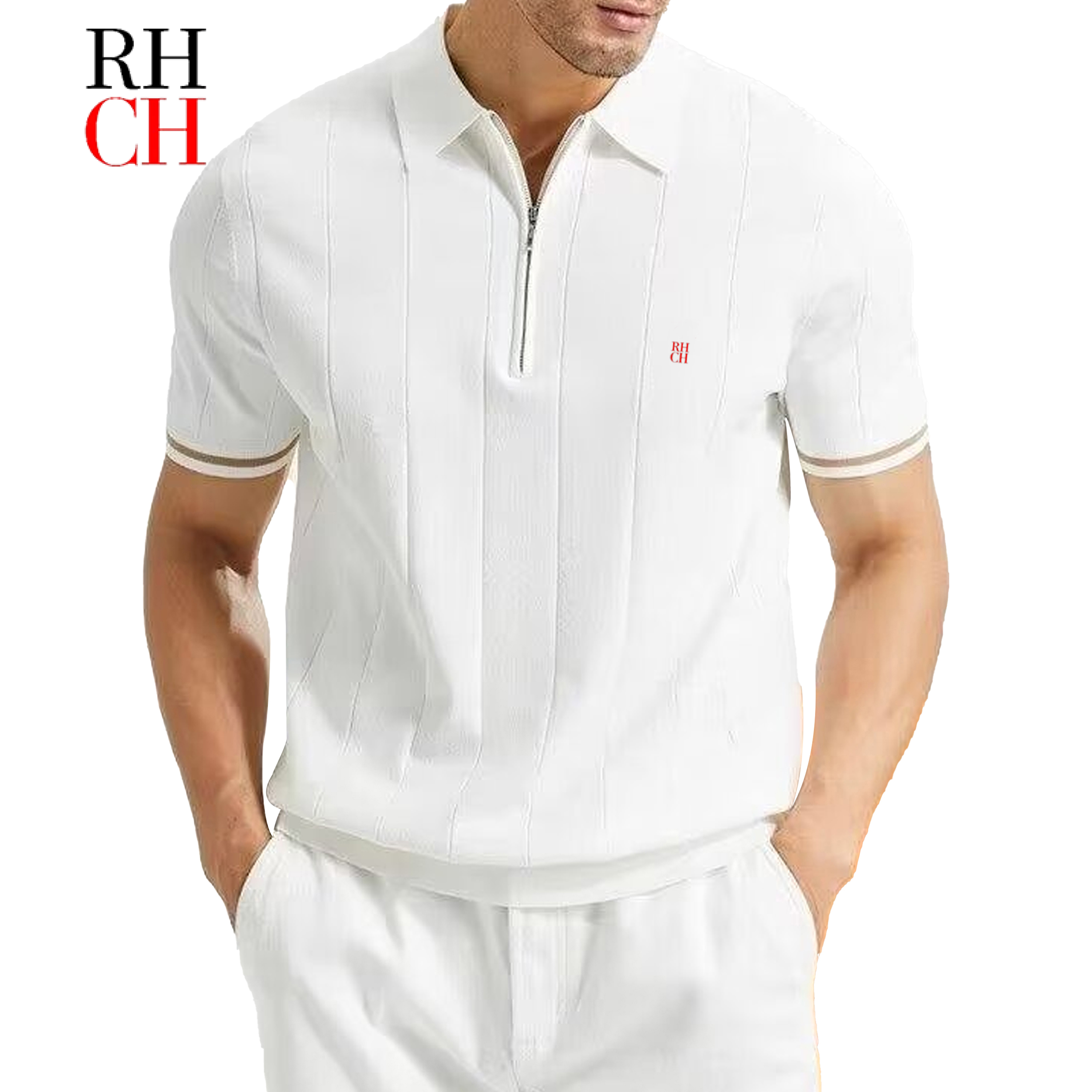 RHCH Men Half Zip Collar Short - Golf Equipment Sales recension och pris