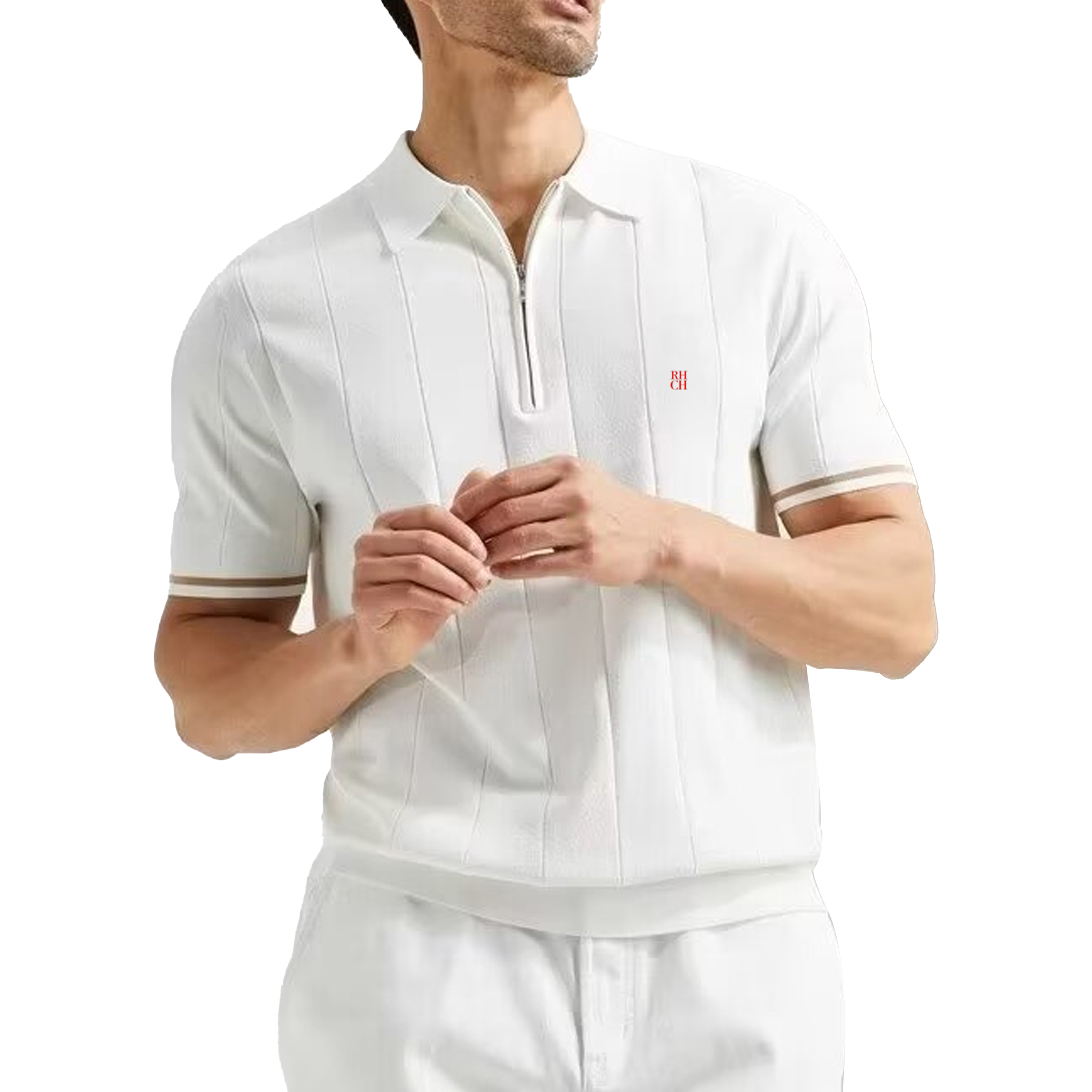 RHCH Men Half Zip Collar Short - Golf Equipment Sales recension och pris