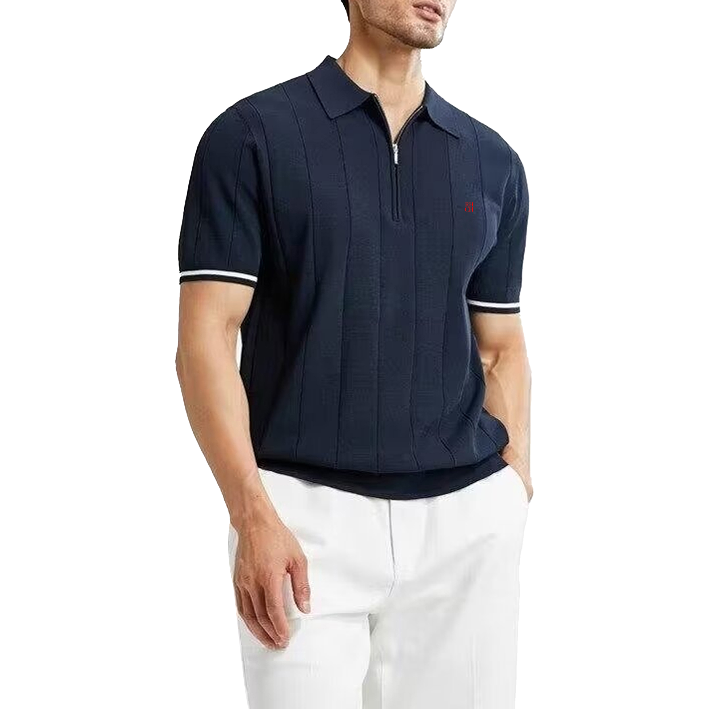 RHCH Men Half Zip Collar Short - Golf Equipment Sales recension och pris