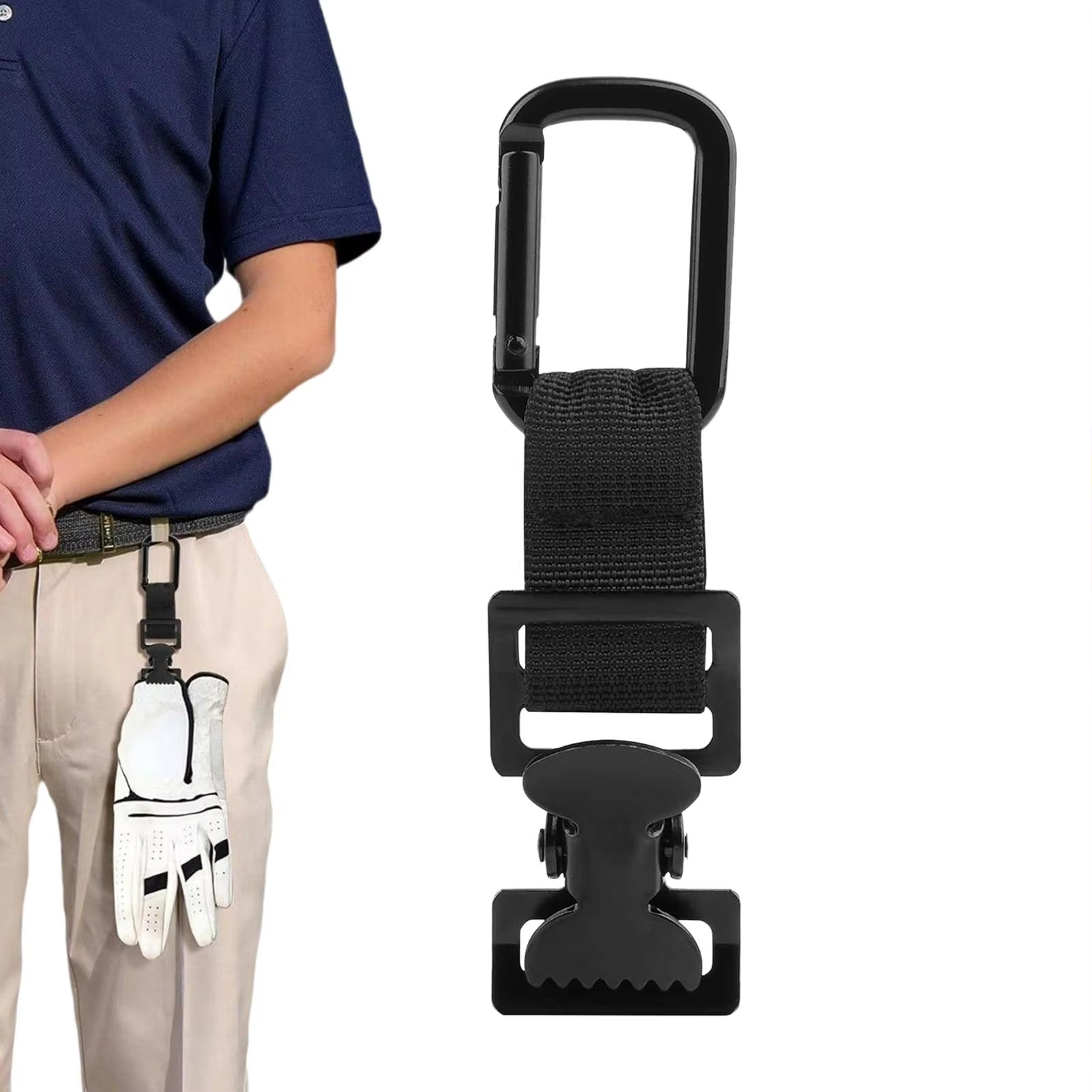 Glove Clips for Belt Serrated  - Golf Equipment Holder recension och pris