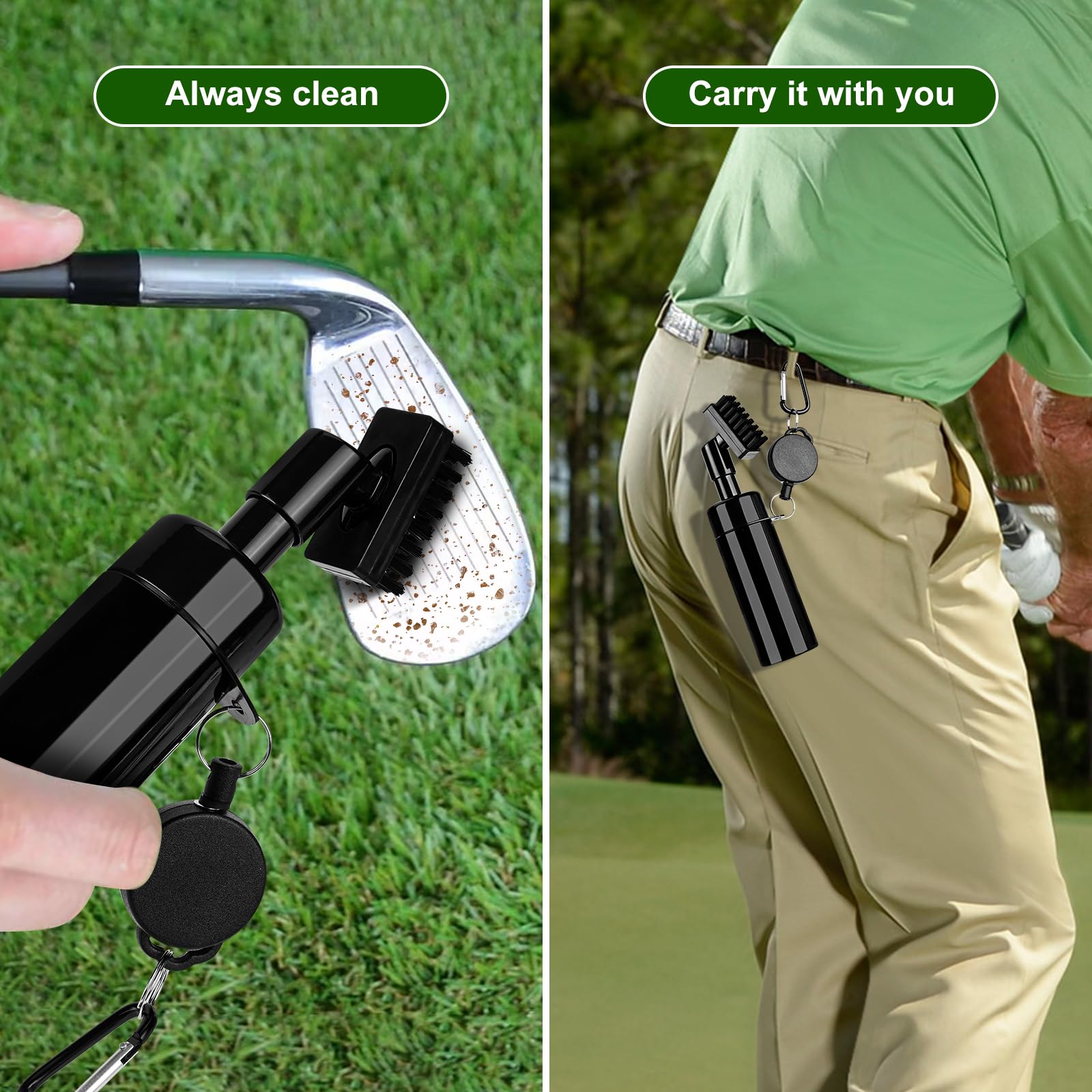 Golf Club Head Cleaning Brush, - Golf Equipment Sales recension och pris