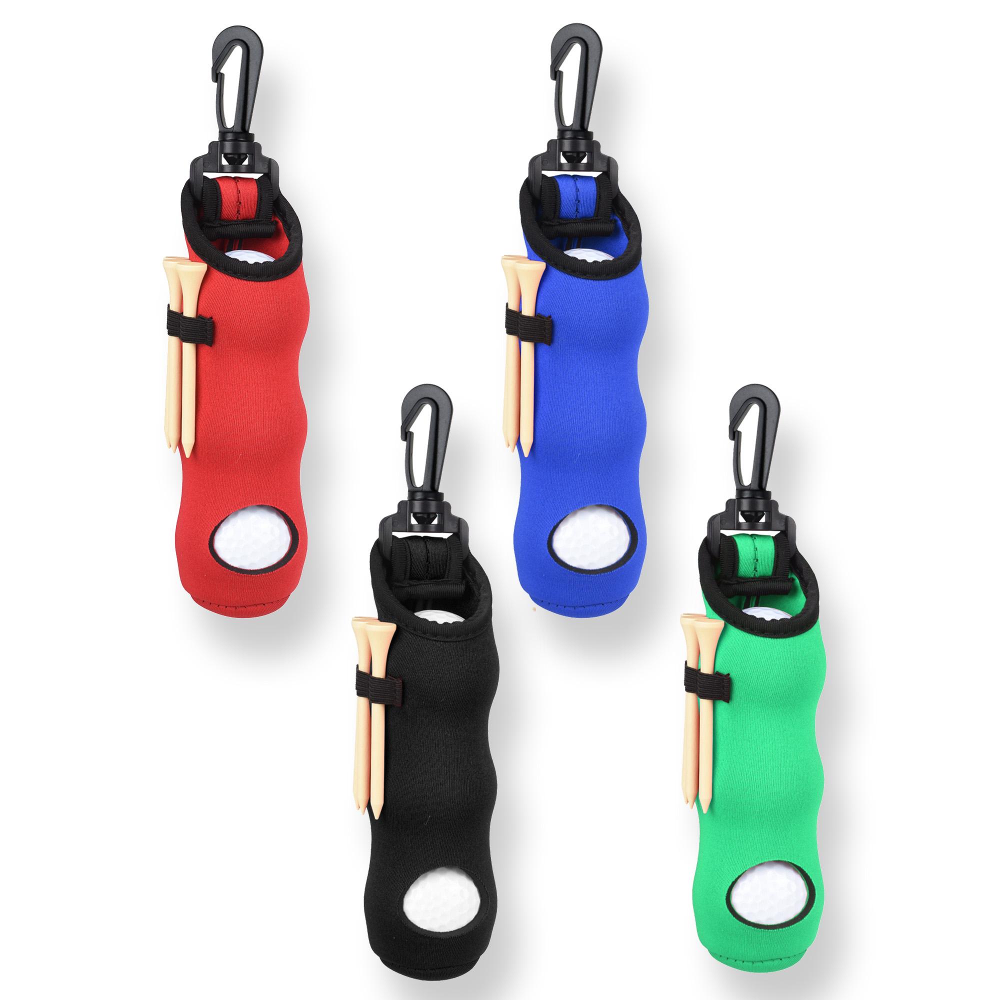 Golf Tee Holder Neoprene Golf  - Golf Equipment Holder recension och pris